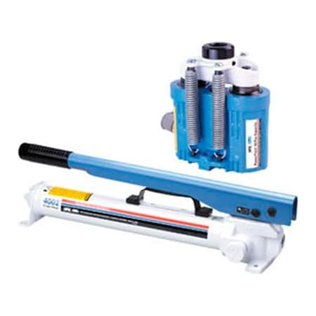 Integrated Supply Network OTC Pump / Ram Set 17-1/2 Ton 2In. Stroke With Gauge 4180